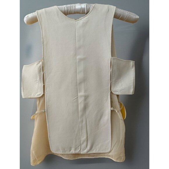Alexander Wang Layered Tunic Blouse Size 6 Viscose and Silk Designer Beige - Picture 1 of 16